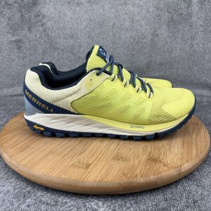 Merrell Shoes Womens Size 8.5 Yellow Mesh Trail Running Sneakers J067196